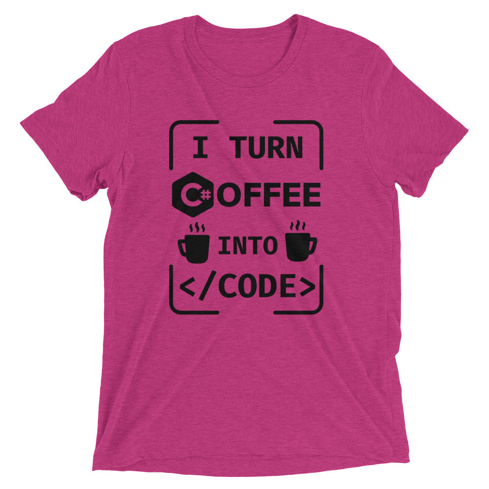 I turn coffee into code