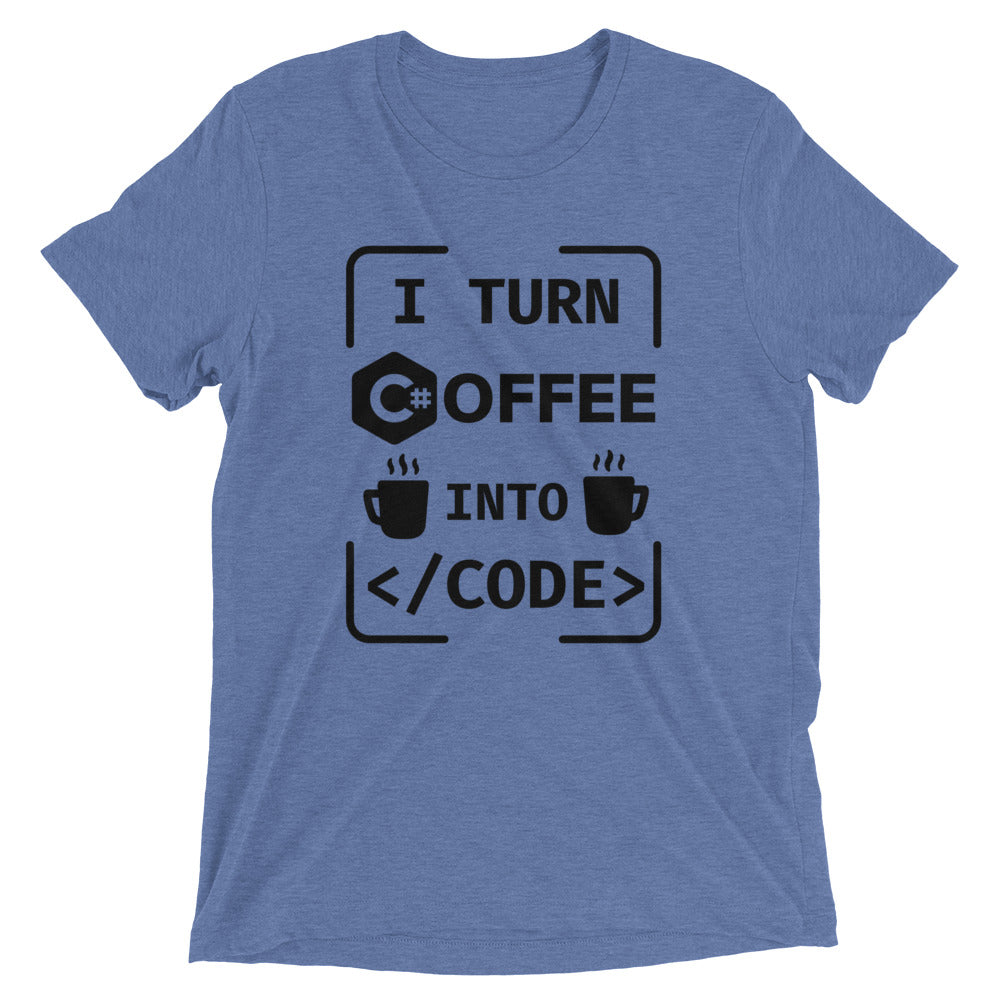 I turn coffee into code